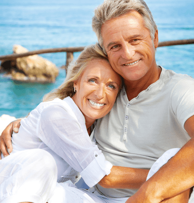 Couple on beach